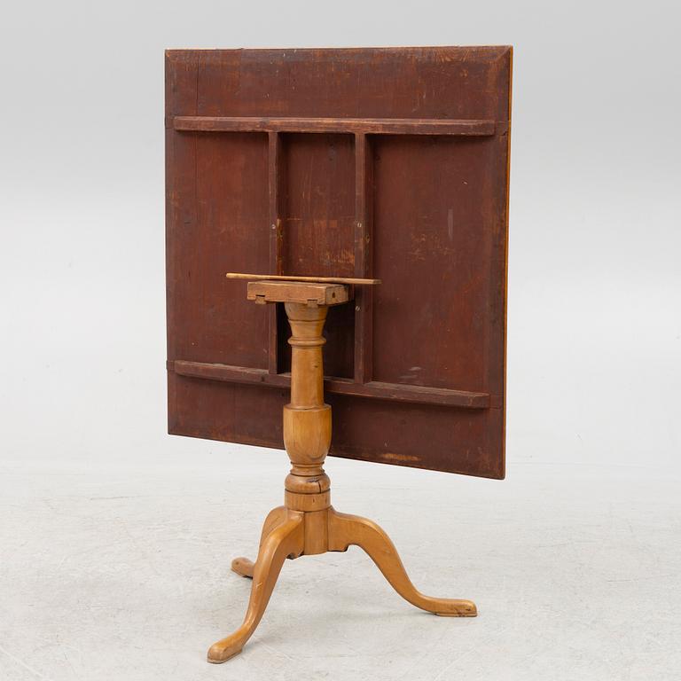 A Swedish 19th Century Folding Table.