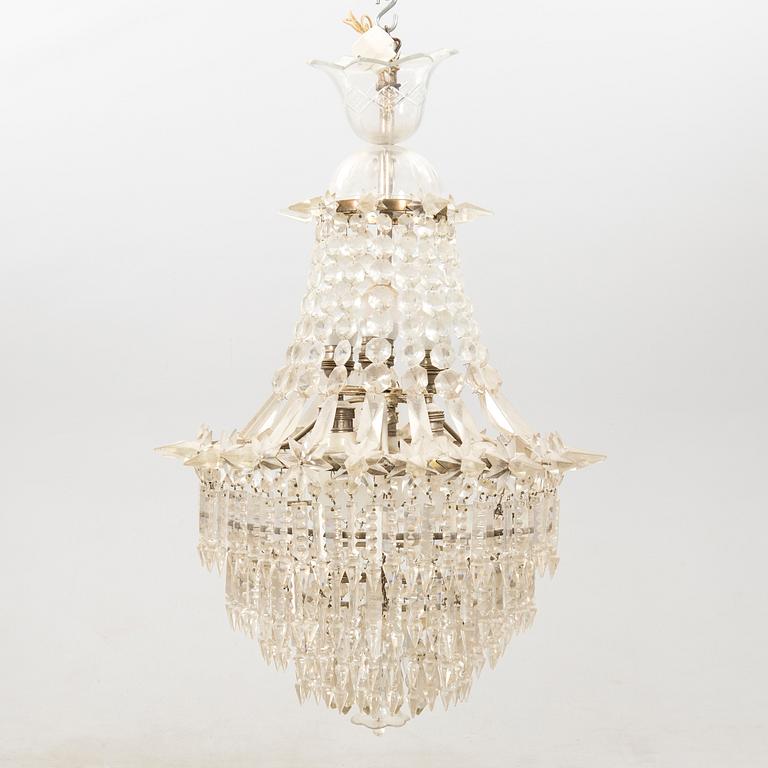 Chandelier around 1900.