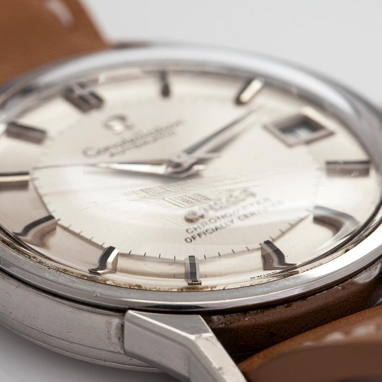 Omega, Constellation, Chronometer, "Pie-Pan", armbandsur, 34 mm.