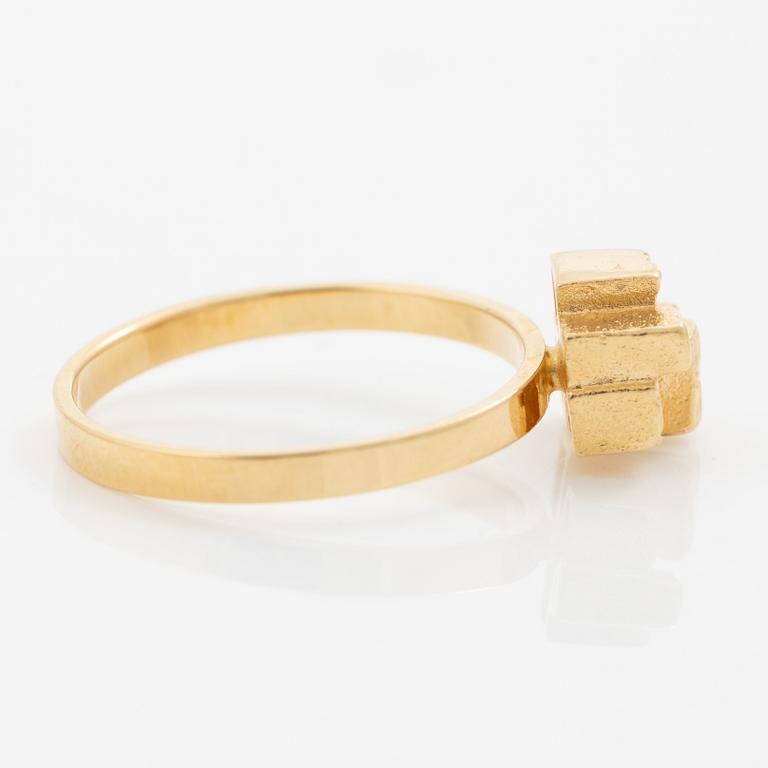 Björn Weckström, ring, 18K guld, Finland, för Lapponia.