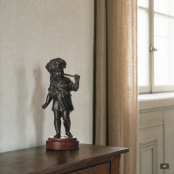 A 19th century bronze sculpture.