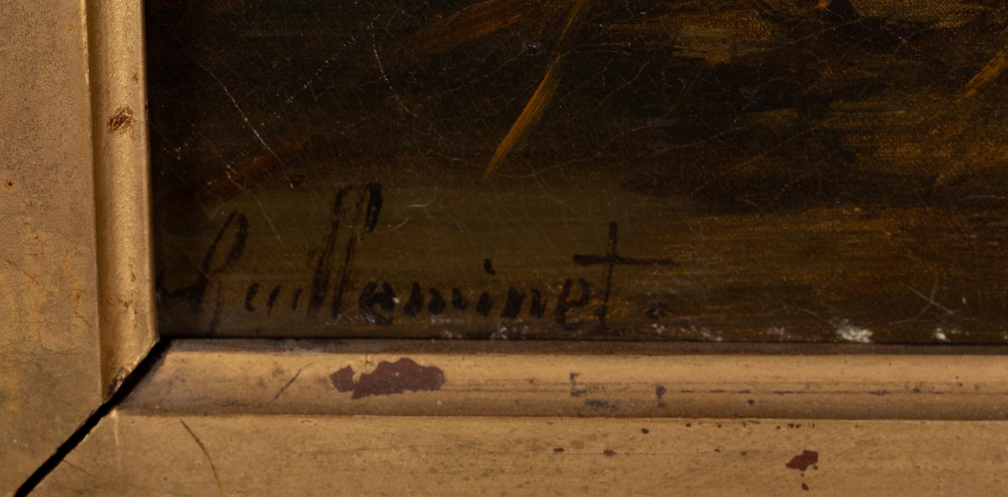 Unknown artist, 19th century. The Hen Family.