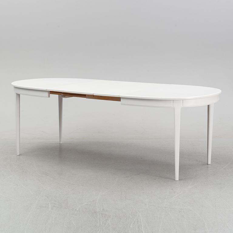 Carl Malmsten, a dining table and a set of six chairs, 'Herrgården' for Bodafors.