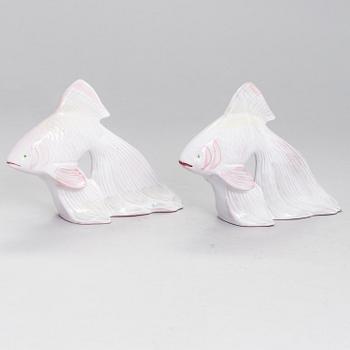 A pair of figurines by Michael Schilkin for Arabia.