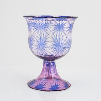 Eva Englund, a 'graal' glass bowl, Orrefors Gallery 1982.