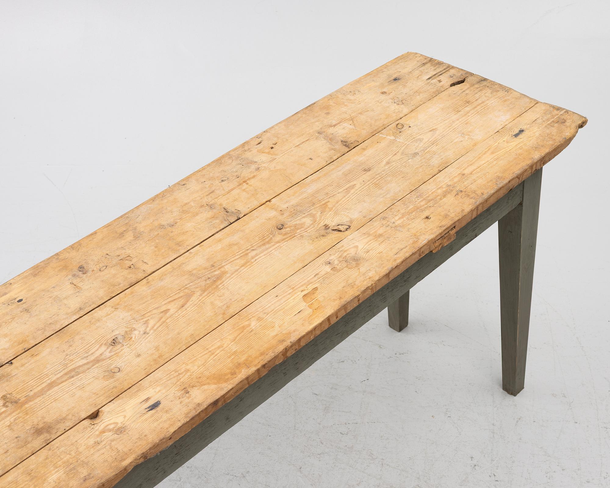 An 18th century table.