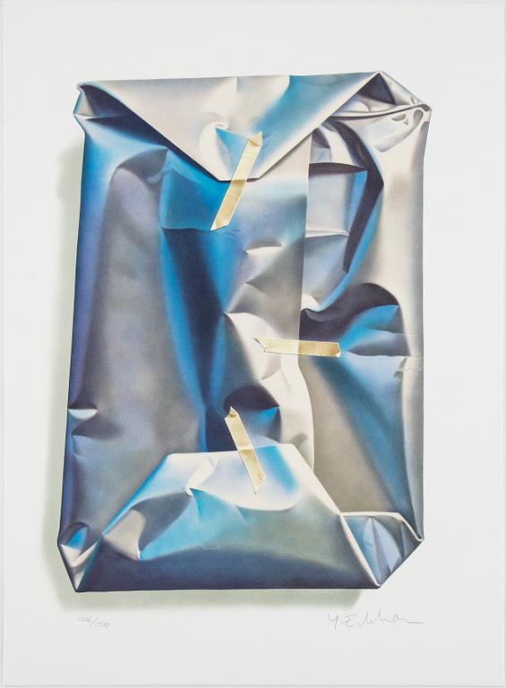 Yrjö Edelmann, lithograph in colours, 2001, signed 1336/1500.