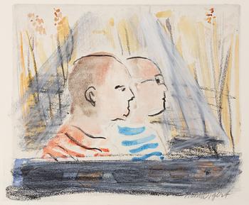 Hans Wigert, Striped sweaters.