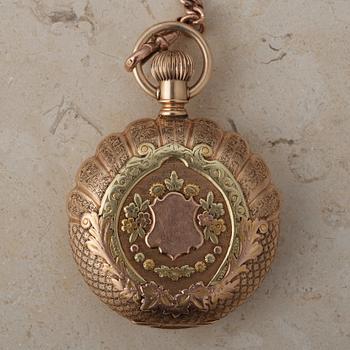 A.N. ANDERSON, pocket watch, 55,5 mm, hunting case, movement signed Vacheron & Constantin,