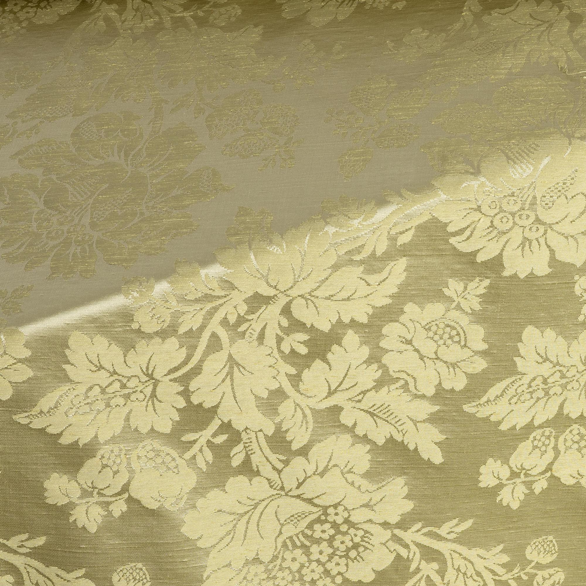 Upholstery fabric, green tones, 7 rolls, including Lelièvre.