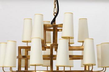 A chandelier, Tory Burch.