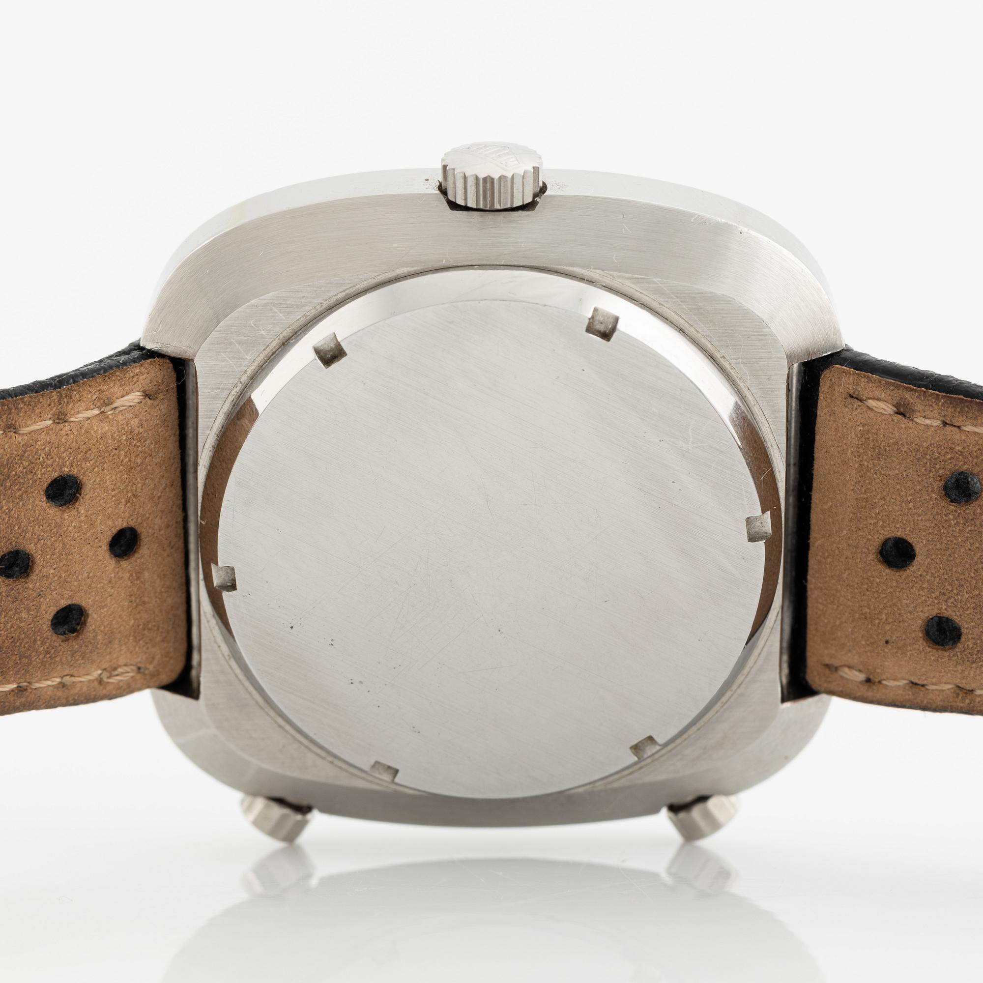 Heuer, Silverstone, chronograph, ca 1975.