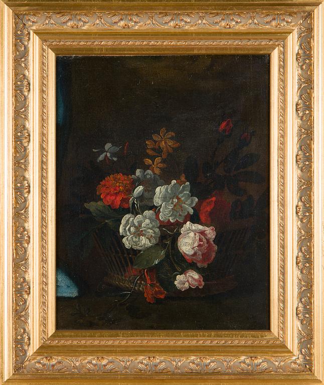 Okänd konstnär 1700-tal , Blomsterstilleben.