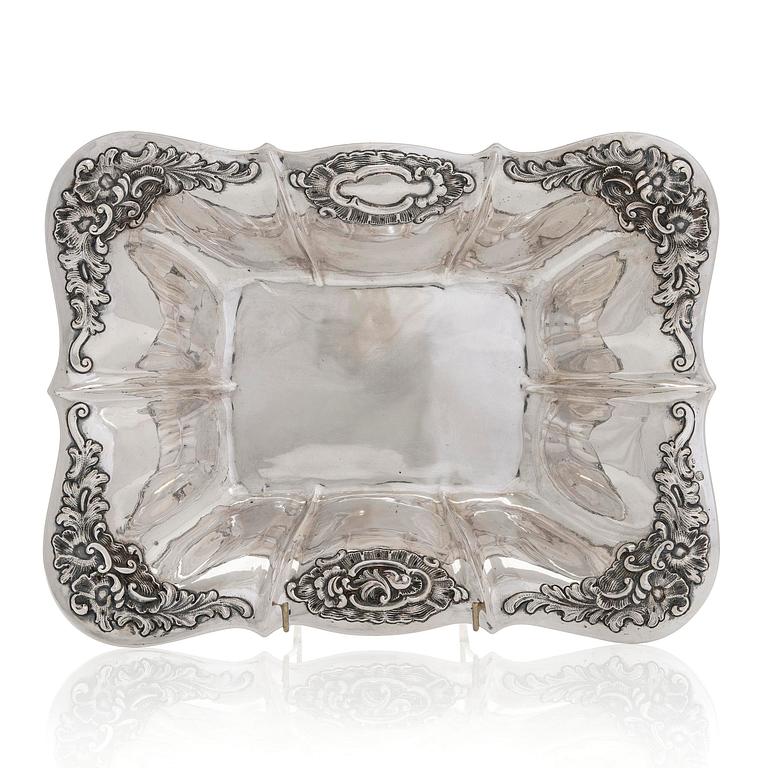 Praktskål, silver, Wien, Österrike-Ungern 1840.