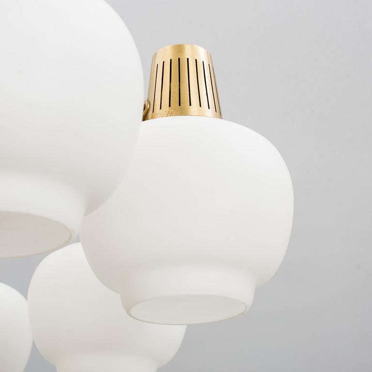 TAKLAMPA, Hans Bergström, Ateljé Lyktan 1940-tal. Diam 87 cm.