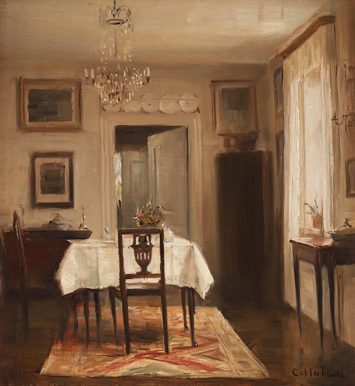 Carl Holsoe, Matsalsinteriör.