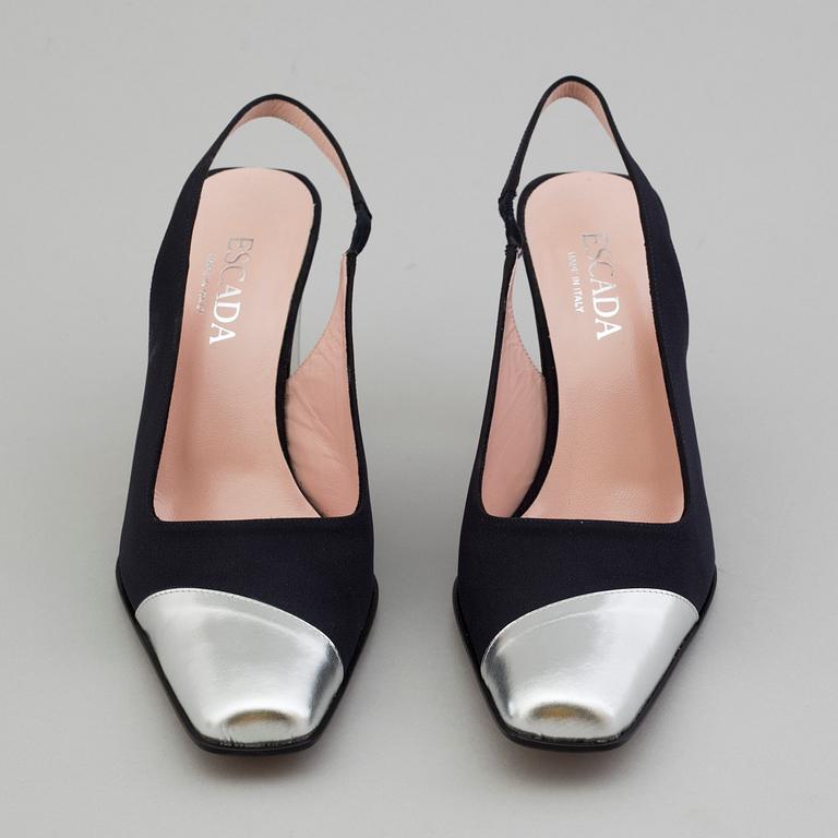 ESCADA, slingbacks, size 39.