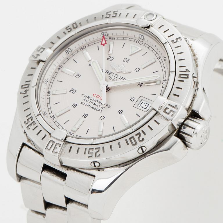 BREITLING, Colt Automatic (500M/1650FT), Chronometre, wristwatch, chronograph, 41 mm.