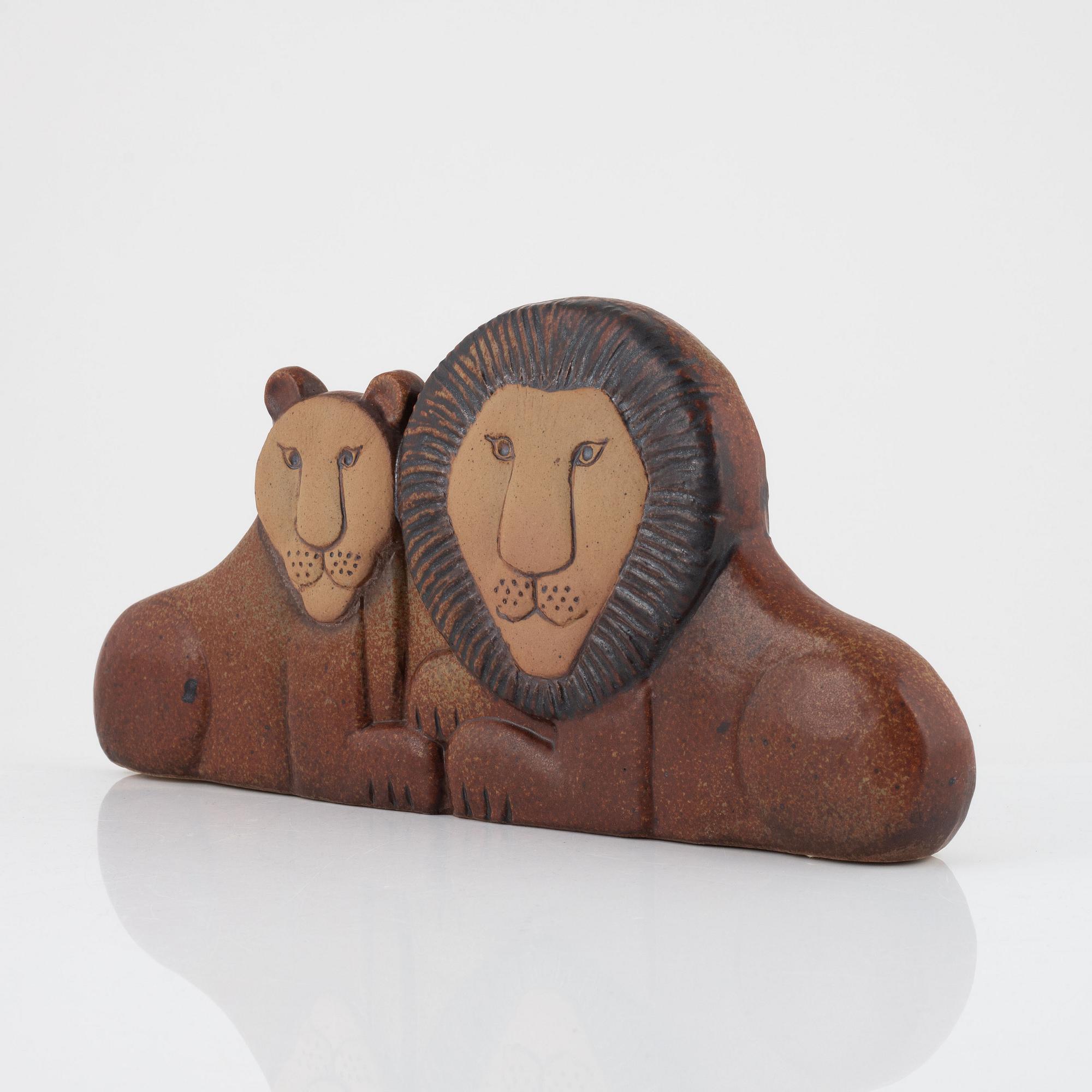 Lisa Larson, a stoneware figurine, Gustavsberg, Sweden.