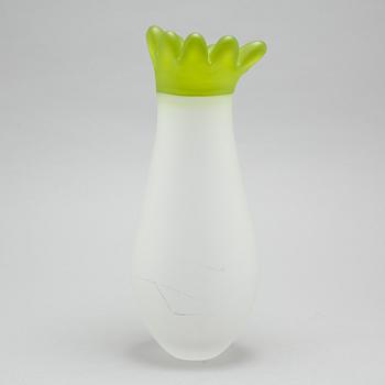 ANN WÅHLSTRÖM, vas, glas, Kosta Boda, signerad och numrerad 1/10.