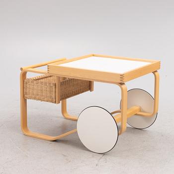 Alvar Aalto, a model 900 serving cart, Artek, Finland.