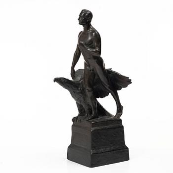 Alfred Ohlson, Athlete with Eagle.