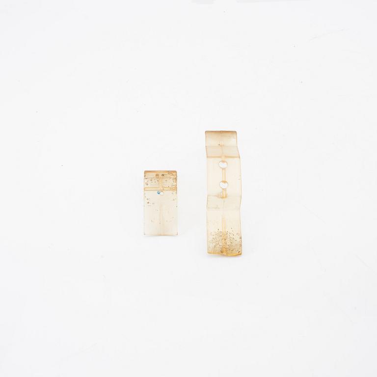 Olle Alberius, vägglampor ett par  Rörstrand 1960-tal.