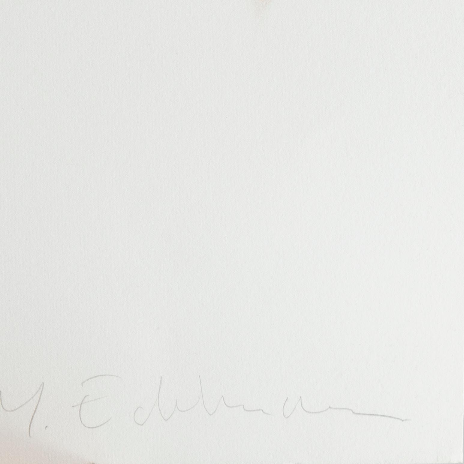 YRJÖ EDELMANN, färglitografi, signerad.