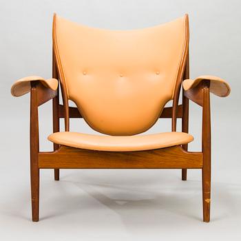 FINN JUHL, 'Chieftain' Lounge Chair, Niels Vodder, Denmark 1960s.