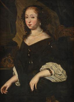 626. David Klöcker Ehrenstrahl, studio of, "Queen Hedvig Eleonora" (1636–1715).