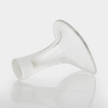 Tapio Wirkkala, a 'Chanterelle' glass vase, signed Tapio Wirkkala Iittala.