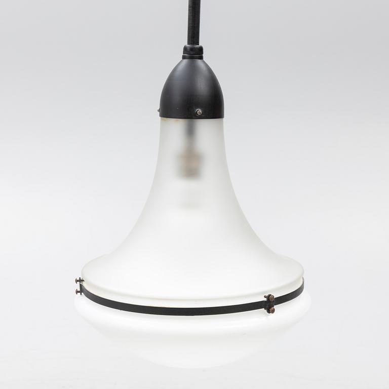 Peter Behrens, a 'Luzette' ceiling lamp, AEG or Siemens-Schuckert, Functionalism, Germany, first half of the 20th century.