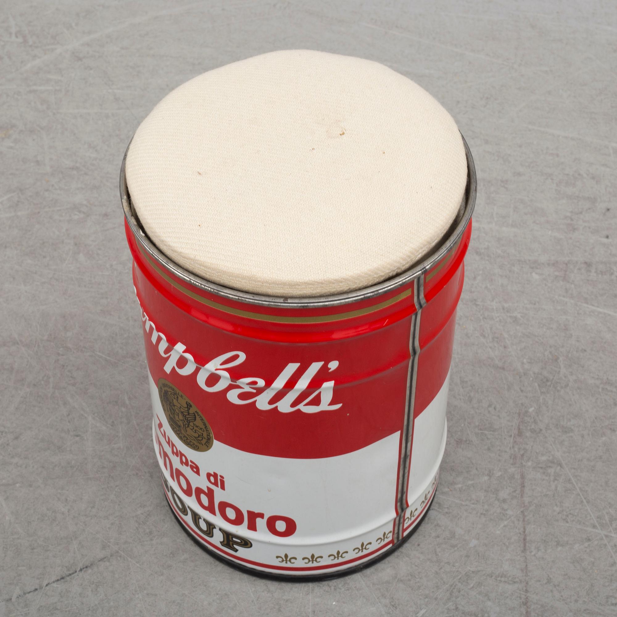 SIMON GAVINA, pall, "Omaggio to Andy Warhol", Ultramobile Collection, Studio Simon, Bologna, Italien efter 1973.