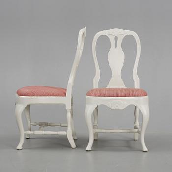 STOLAR, 4 st, rokokostil, omkring 1900.