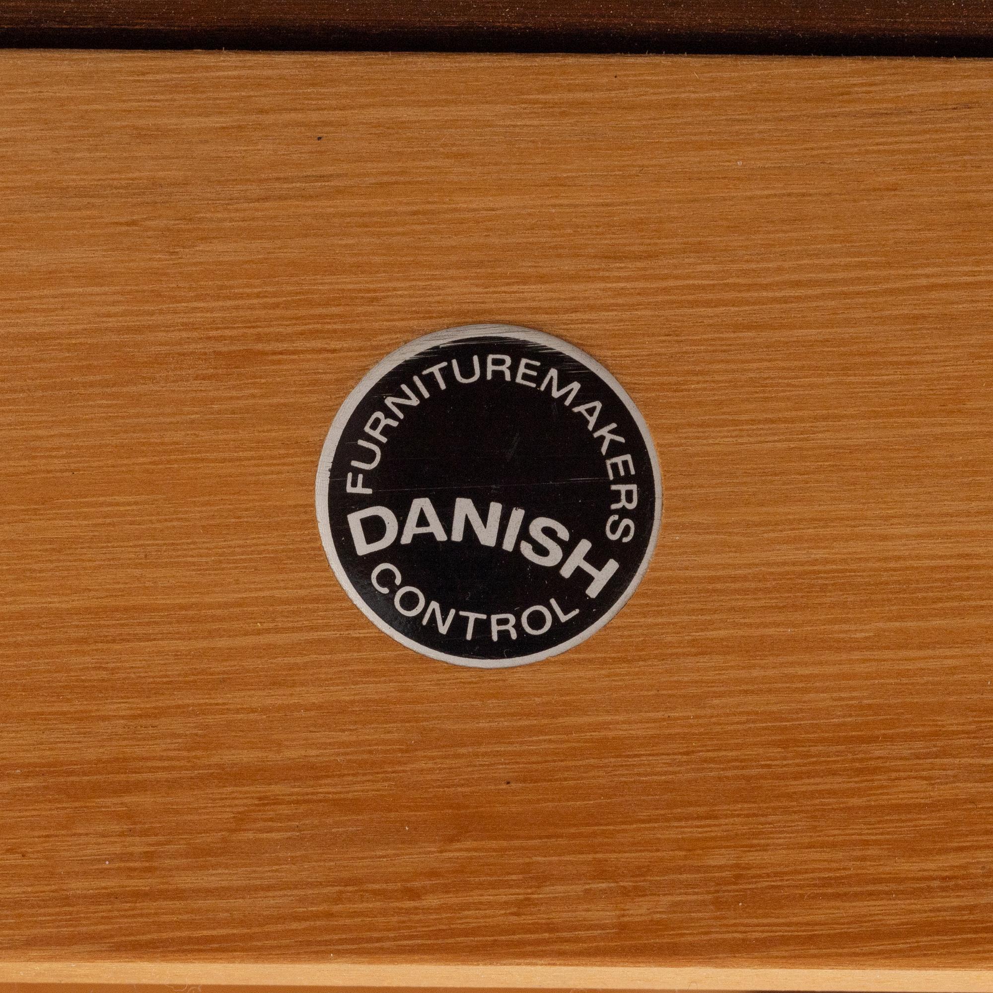 A dining table, Denmark, 1960s.