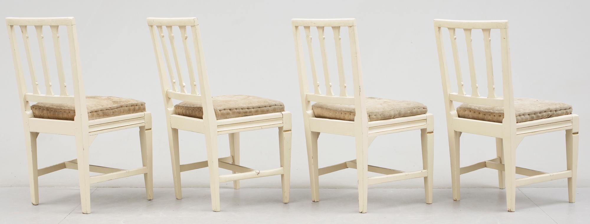 STOLAR, 4 st, sengustavianska, 1800-tal.