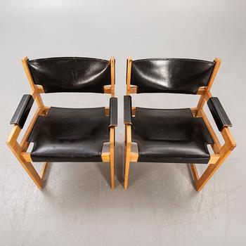 Sven Kai-Larsen, karmstolar, ett par, Rälta snickeri, 1960-tal.