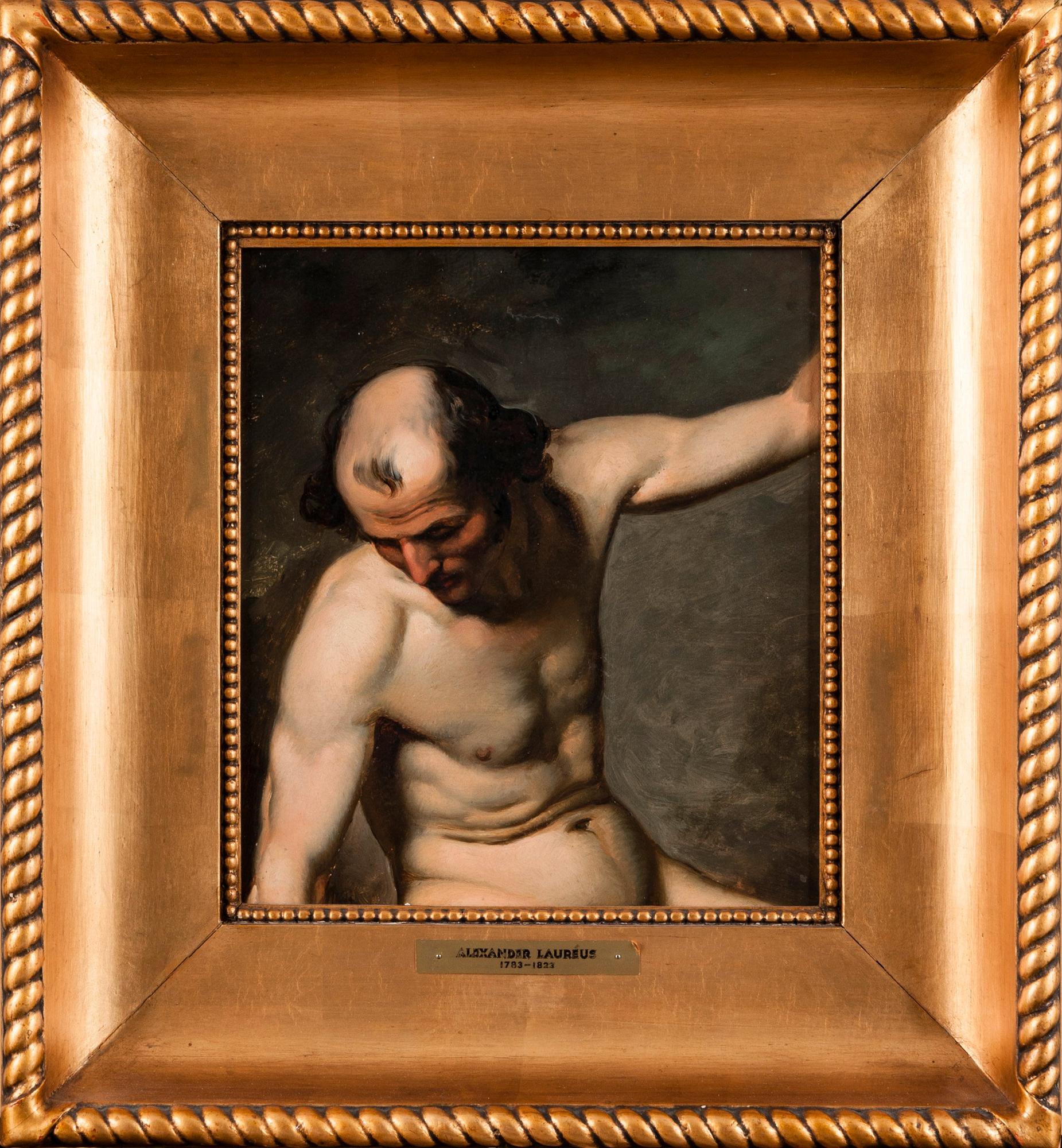 STUDY OF A NUDE MODEL.