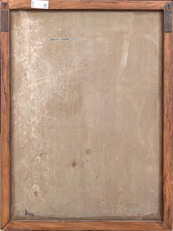 OKÄND KONSTNÄR 1900-TAL , oil on metal sheet.