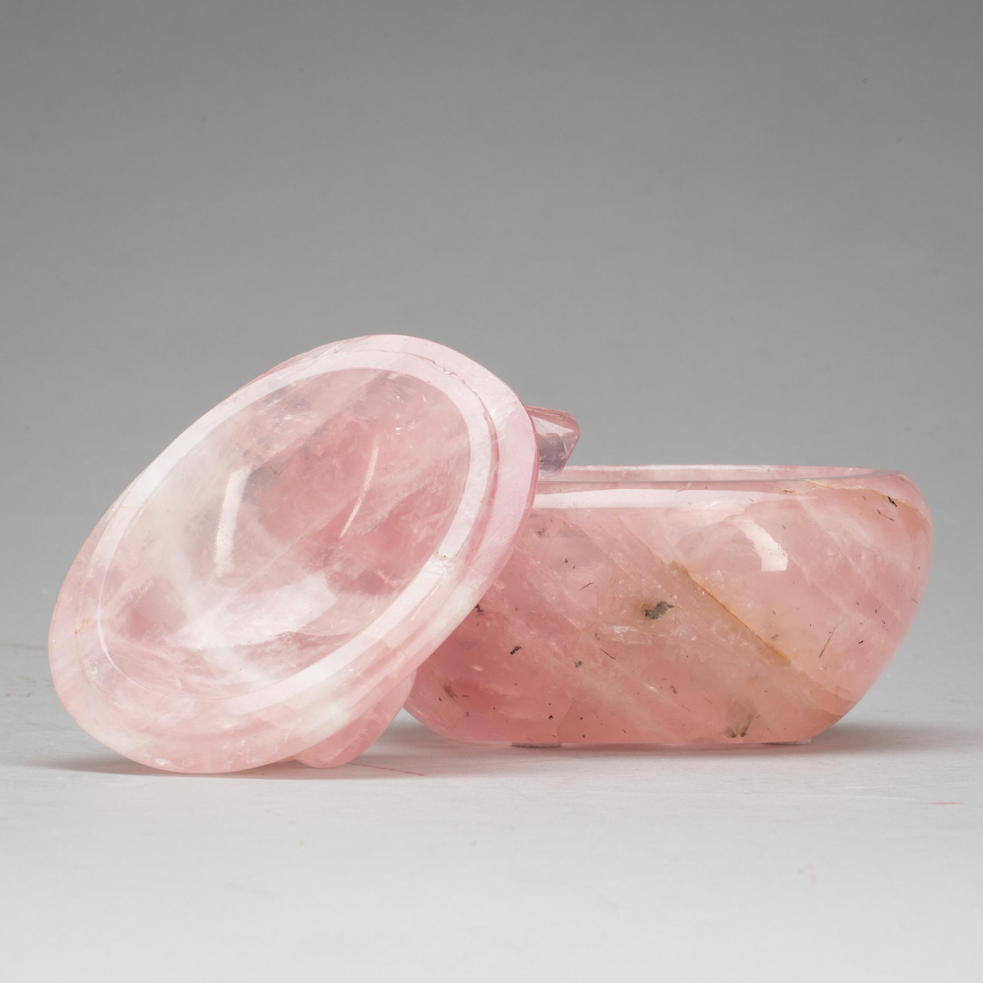 ASK MED LOCK, rosenkvarts. Kina.