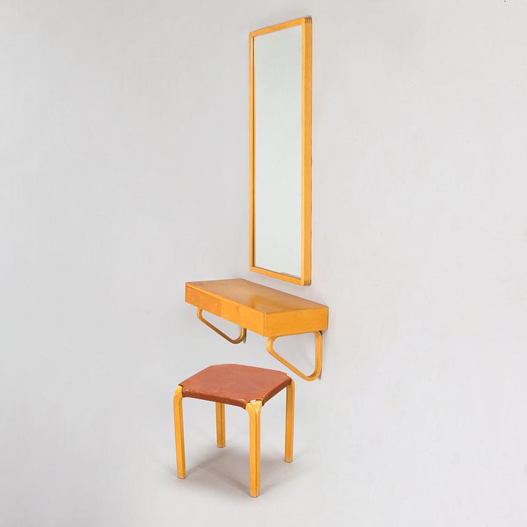 Alvar Aalto, eteiskalusteita, 3 kpl, Artek 1900-luvun puoliväli.