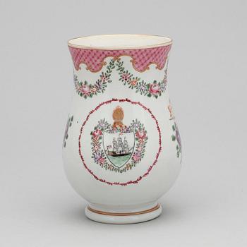 MUGG, porslin, möjligen Samson, Frankrike, 1800-talets slut.