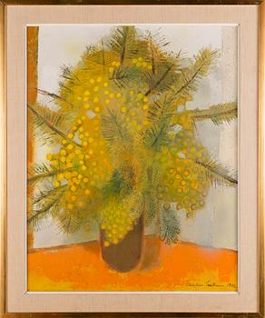 CHRISTINA SNELLMAN, oil on canvas, signed and dated 1972.