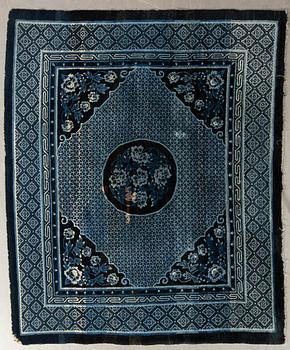 Carpet, China, antique approx. 223x183 cm.