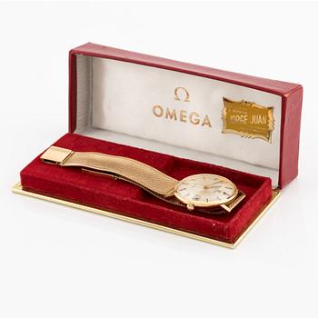 Omega, Genève, wristwatch, 34 mm.