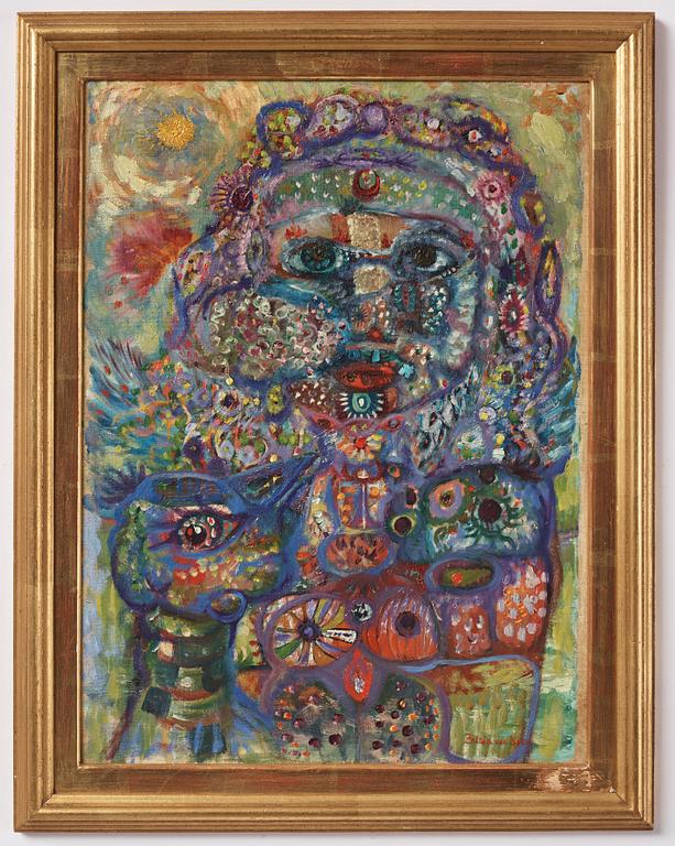 Zoltan von Boer, Composition with figure.
