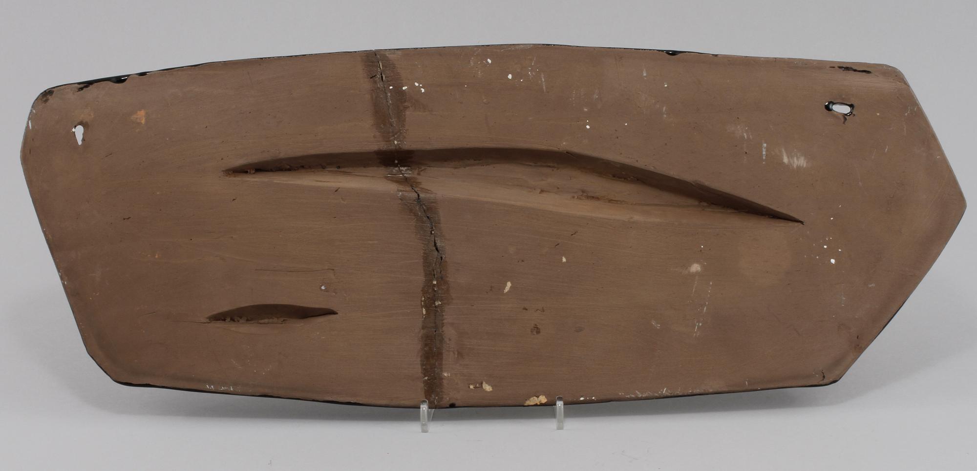 RELIEF, keramik, Taisto Kaasinen, Ekeby, 1900-talets mitt/andra hälft.