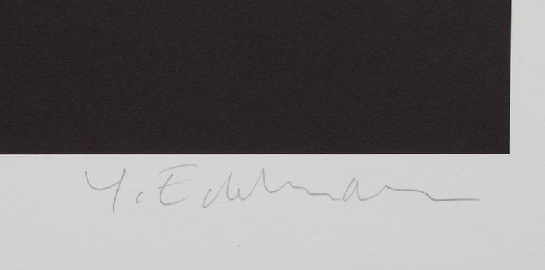 YRJÖ EDELMANN, färglitografi, signerad och numrerad 36/360.