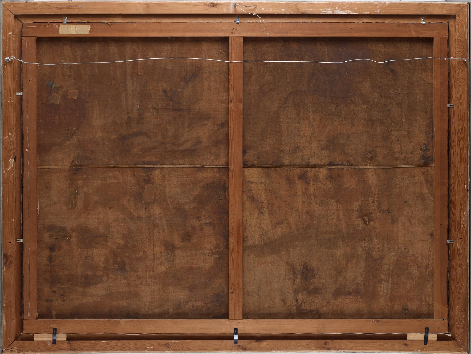 David Klöcker Ehrenstrahl, hans ateljé, "Jaktrast".