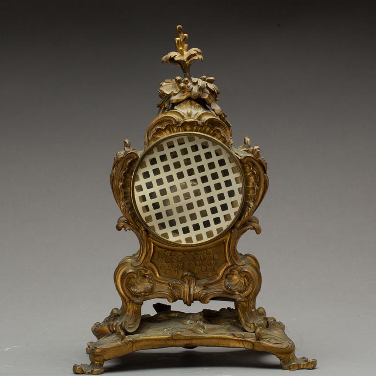 BORDSPENDYL,  Berbigier Paris Ponte de chance, 1800-talets andra hälft.